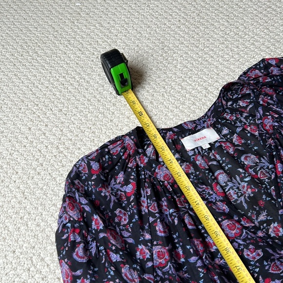 Like new Zirena Annieka silk/cotton midi dress size Small - Picture 8 of 8